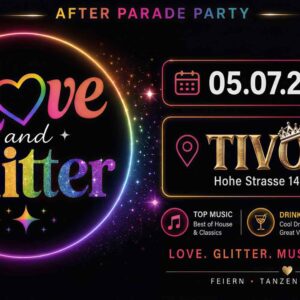 yLove and glitter cologne kalmbach events